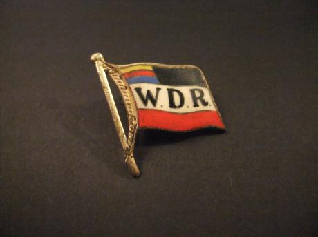 W.D.R.( Wyker Dampfschiffs-Reederei ) Duitse veerbootmaatschappij , vlag pet embleem